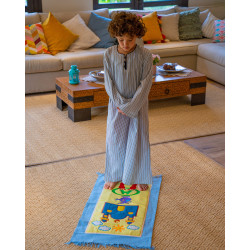 MY LITTLE SAJDA / HELICOPTER Prayer rug