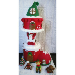 CHRISTMAS 3d cake