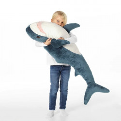 BLÅHAJ Soft toy, shark