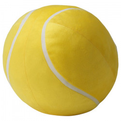BOLLTOKIG Soft toy, tennis ball/yellow