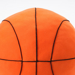 BOLLKÄR Soft toy, basketball/orange