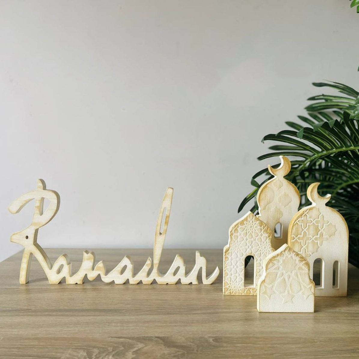 Wooden Ramadan Décor