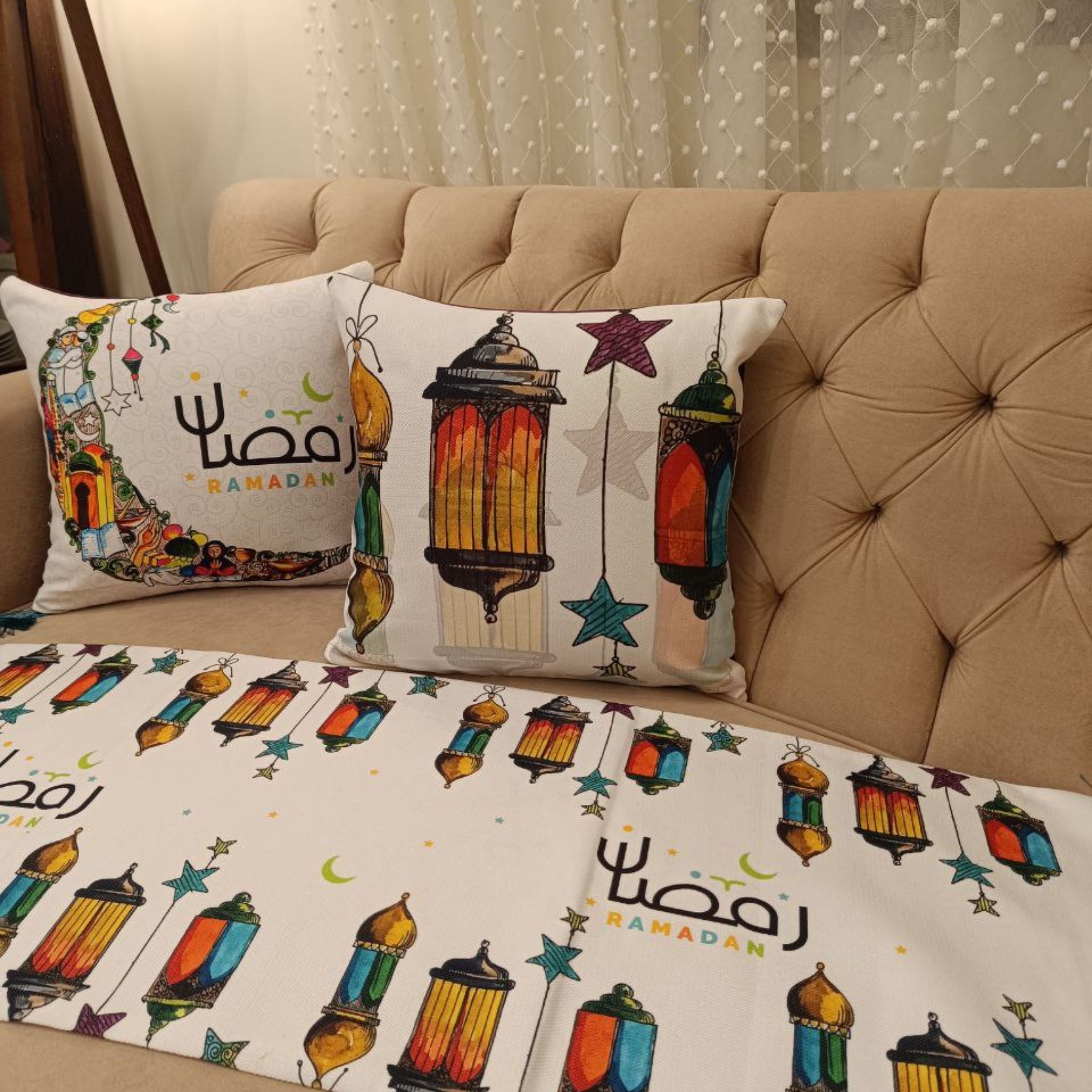 Lantern Cushion Set